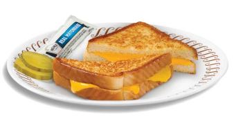 Wafflehouse Grilled Cheese Sandwich